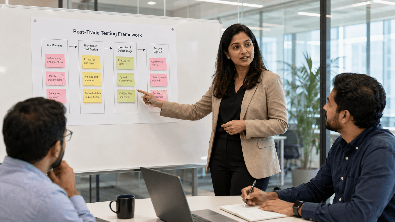 Verbesserung des Testing-Prozesses für Post-Trade Workflow Delivery